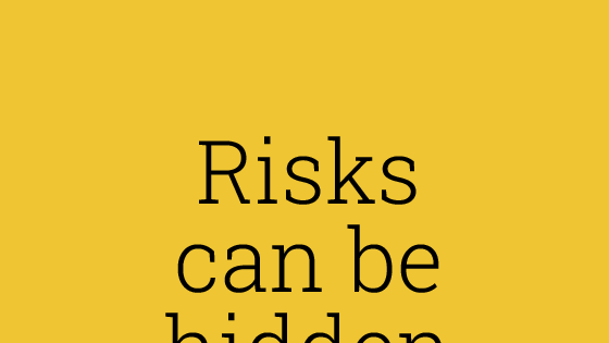 Risks can be hidden or obvious in front of a yellow background. Don't hide away from FundApps and get the best automation software. 
