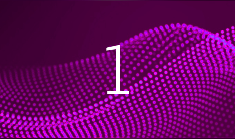 FundApps Shareholding Disclosure monitors requirements in over 100 jurisdictions. Number 1 in front of a wave length created by purple dots. 