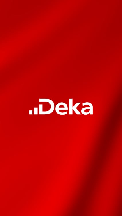 Deka logo in front of a red background. FundApps are red-iculously good at helping capital market companies deliver high quality investment outcomes. 