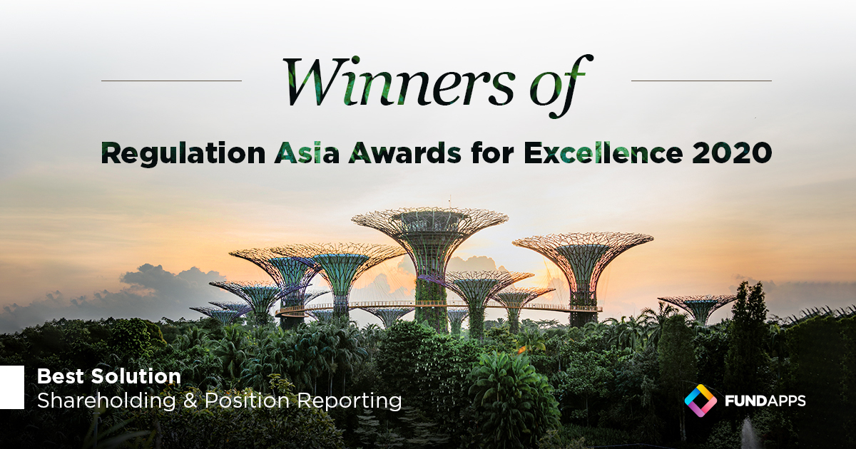 FundApps wins Regulation Asia Award 2020