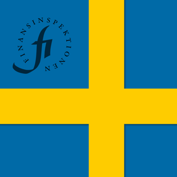 Swedish Flag with SFSA Logo embedded in the top right. Swedish Flag with SFSA Logo embedded in the top right.