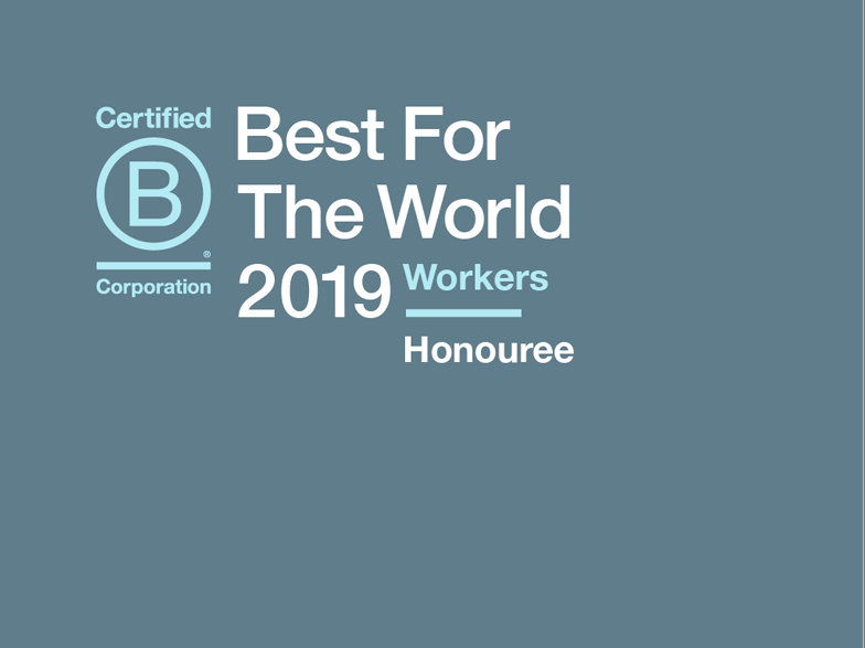 B Corp - 'Best for the World 2019' Honouree