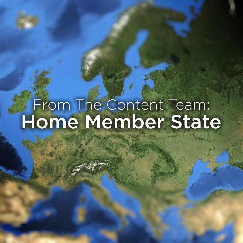 From The Content Team: Home Member State