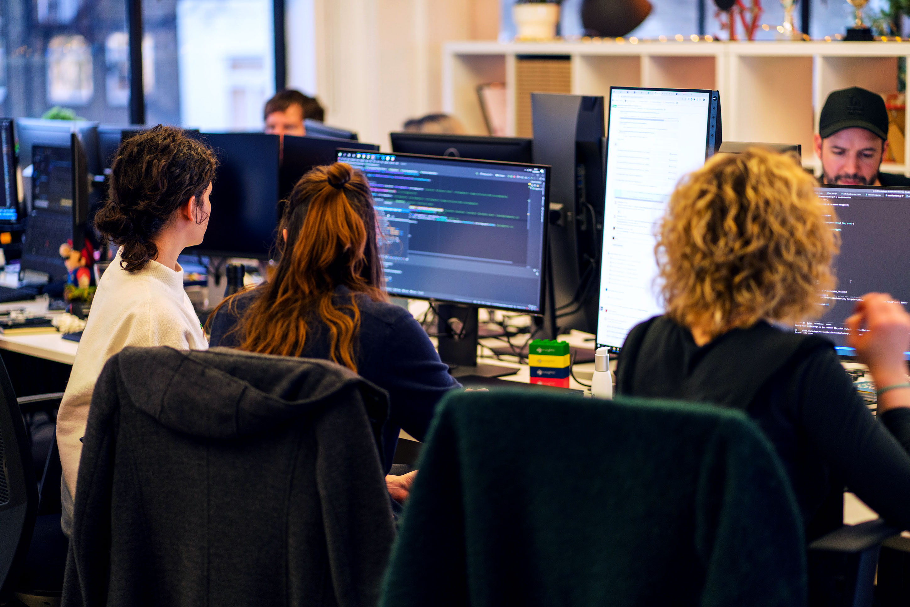 Devs in the office